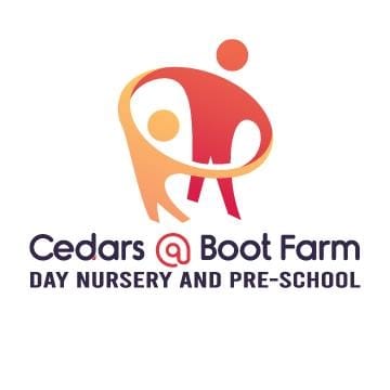 A logo for a nursery and pre-school
Description automatically generated